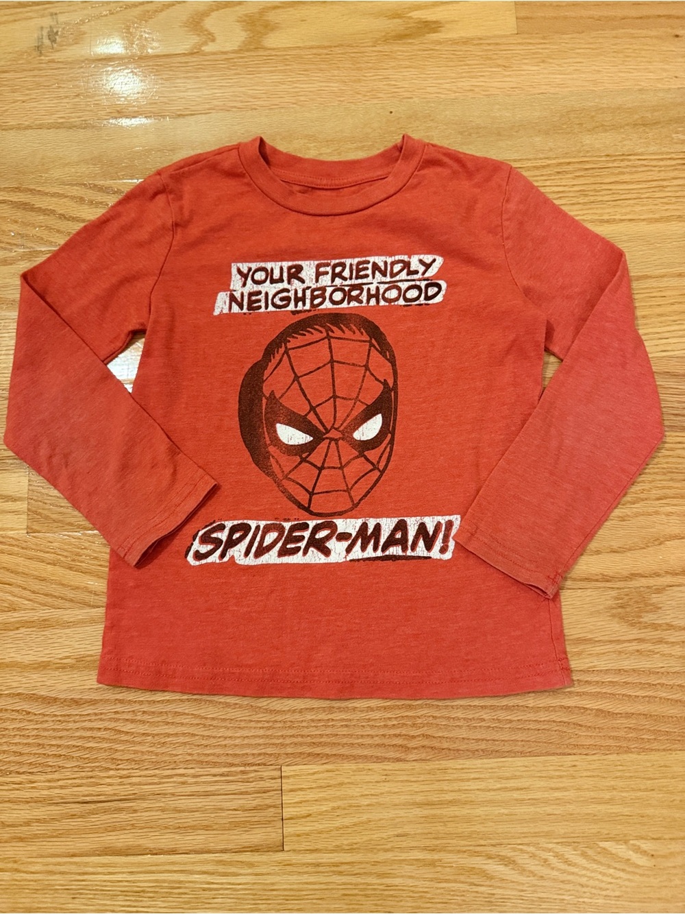 Long Sleeve Spider Man Shirt